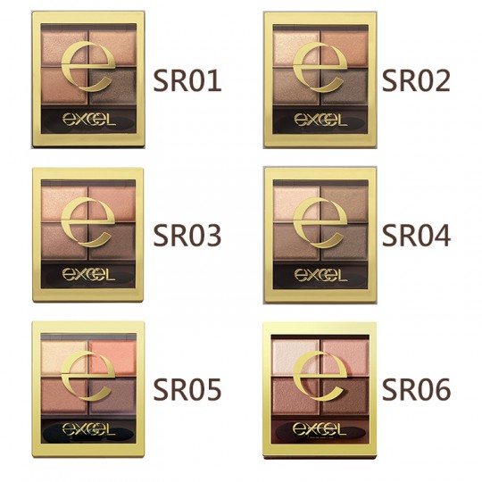 EXCEL 裸色深邃眼影