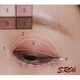 EXCEL 裸色深邃眼影