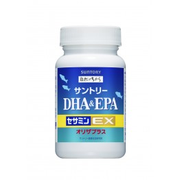 SUNTORY 三得利 魚油 DHA ＆ EPA 芝麻明EX 60日份 